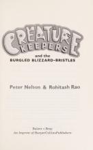 Cover image of Creature keepers and the burgled blizzard-bristles