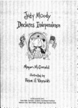 Cover image of Judy Moody declares independence