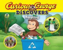 Cover image of Curious George discovers recycling