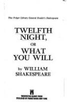 Cover image of Twelfth night