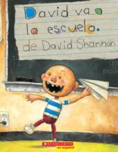 Cover image of David va a la escuela