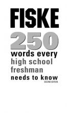 Cover image of Fiske 250 words every high school freshman needs to know