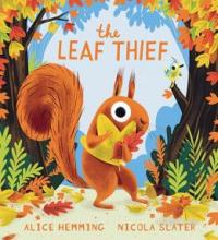 Cover image of The leaf thief