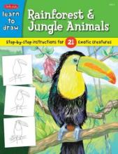 Cover image of Learn to draw rainforest & jungle animals
