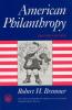 Cover image of American philanthropy