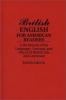 Cover image of British English for American readers