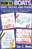 Cover image of Draw 50 boats, ships, trucks & trains