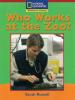 Cover image of Who works at the zoo
