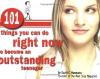 Cover image of 101 things you can do to become an outstanding young adult