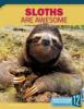 Cover image of Sloths are awesome