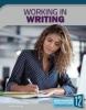 Cover image of Working in writing