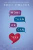Cover image of More than we can tell