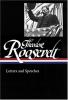 Cover image of Letters and speeches