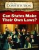 Cover image of Can states make their own laws?